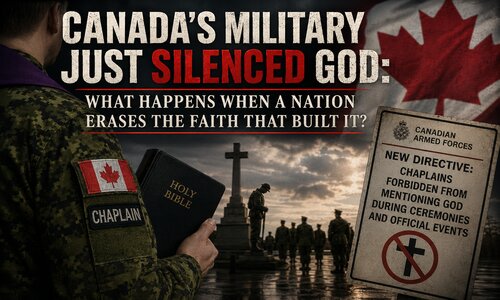 Canada’s Military Just Silenced God: What Happens When A Nation Erases Faith
