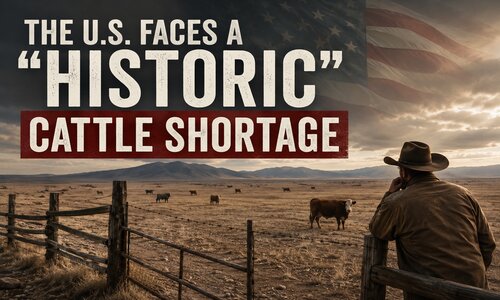 The U.S. Faces A “Historic” Cattle Shortage