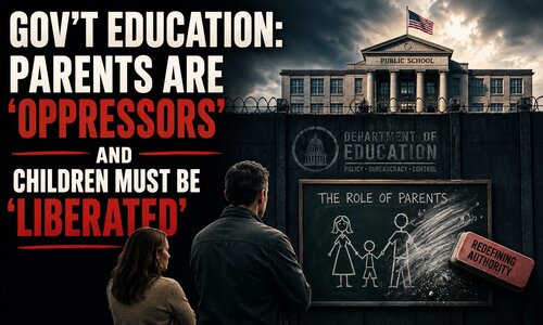 Gov’t Education: Parents Are ‘Oppressors’ And Children Must Be ‘Liberated’