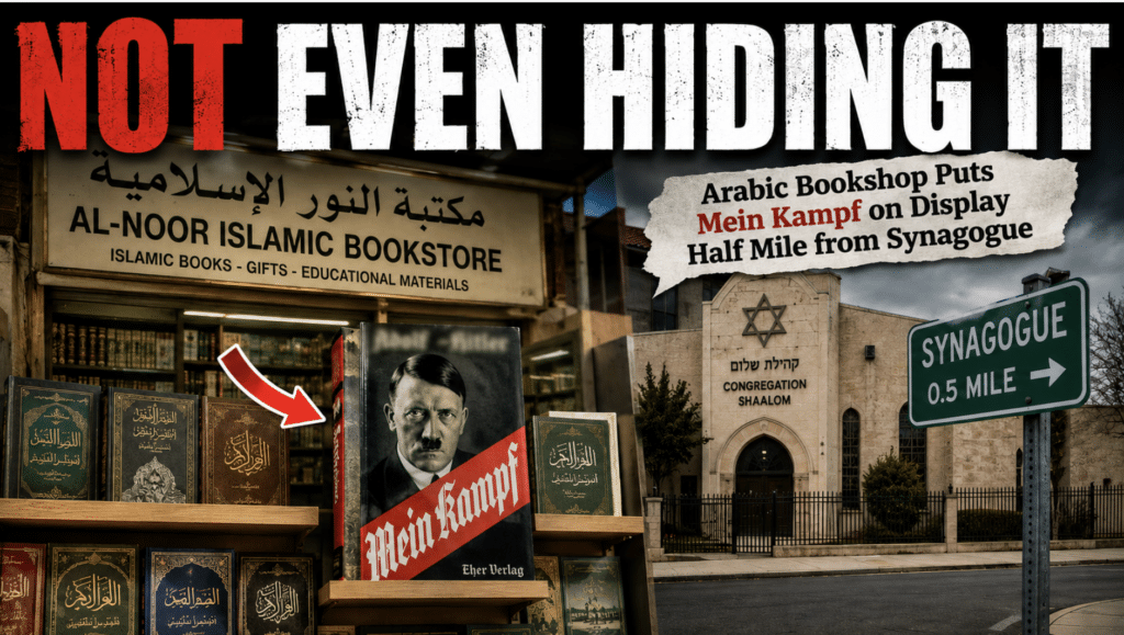 Mein Kampf Found in London Arabic Bookshop Near Synagogue….