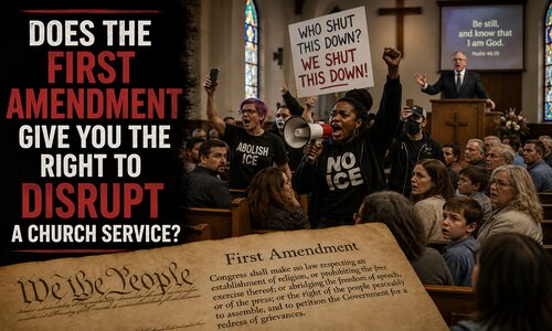 Does The First Amendment Give You the Right To Disrupt A Church Service?