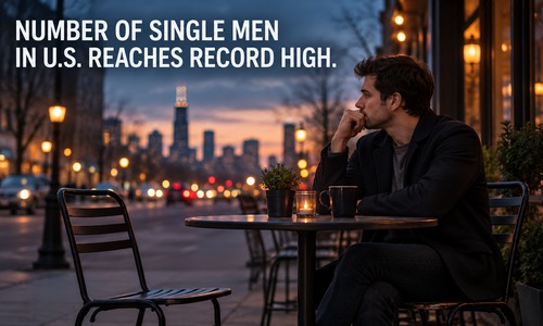 Number Of Single Men In U.S. Reaches Record High
