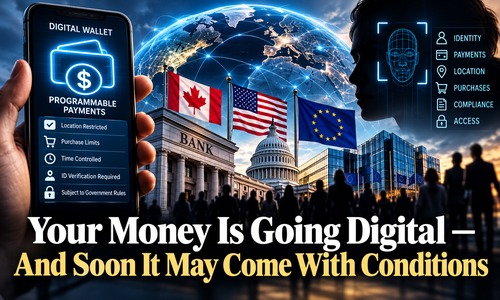 Your Money Is Going Digital – And Soon It May Come With Conditions